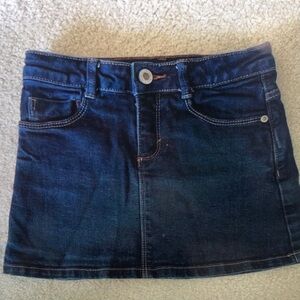 Denim Mini Skirt